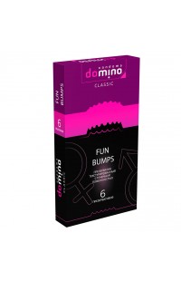 Презервативы "Domino Fun Bumps", точечные, 6 шт.